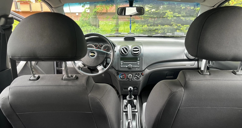 Chevrolet Aveo cena 8900 przebieg: 159800, rok produkcji 2009 z Radom małe 46